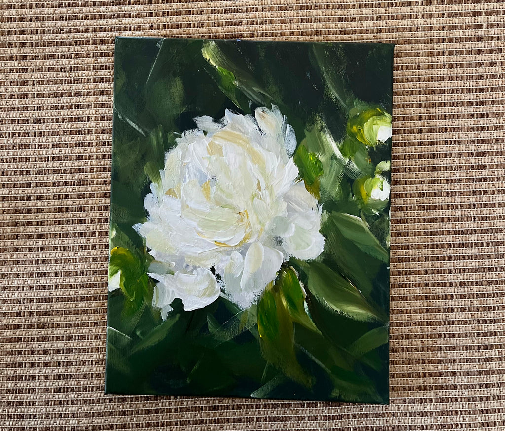 white peony