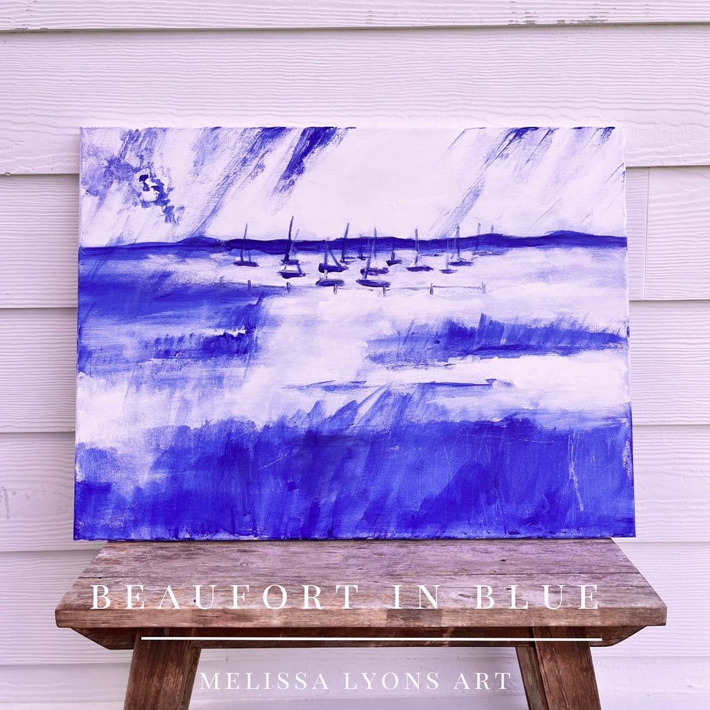Beaufort in blue bay street boats