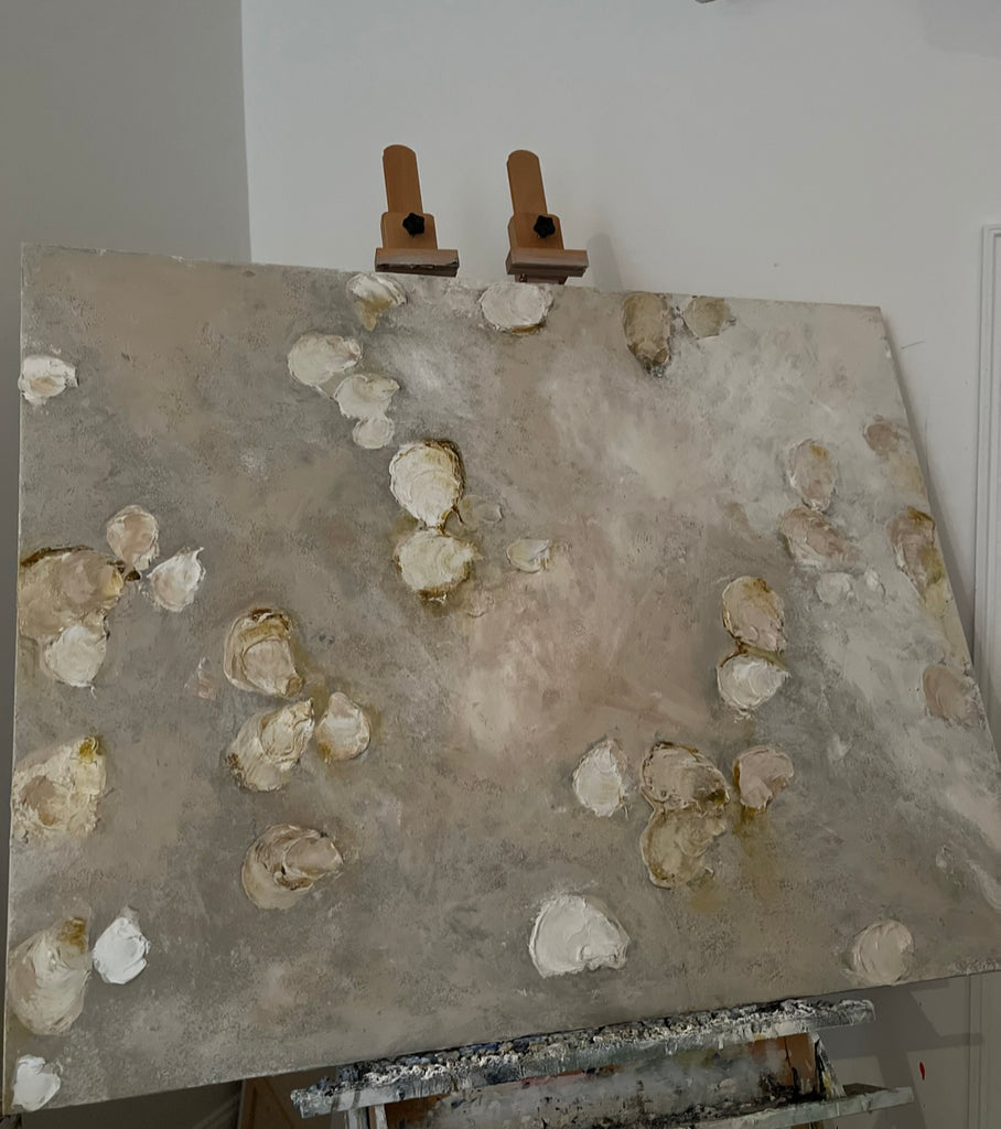 textured oysters