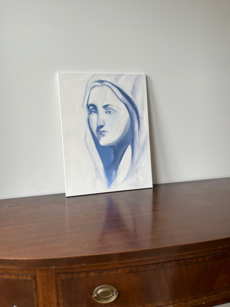 statue painting