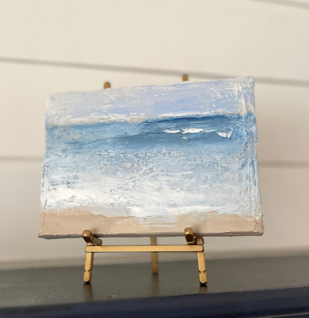 textured abstract seascape