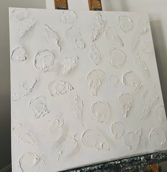 Seashells and oyster shells