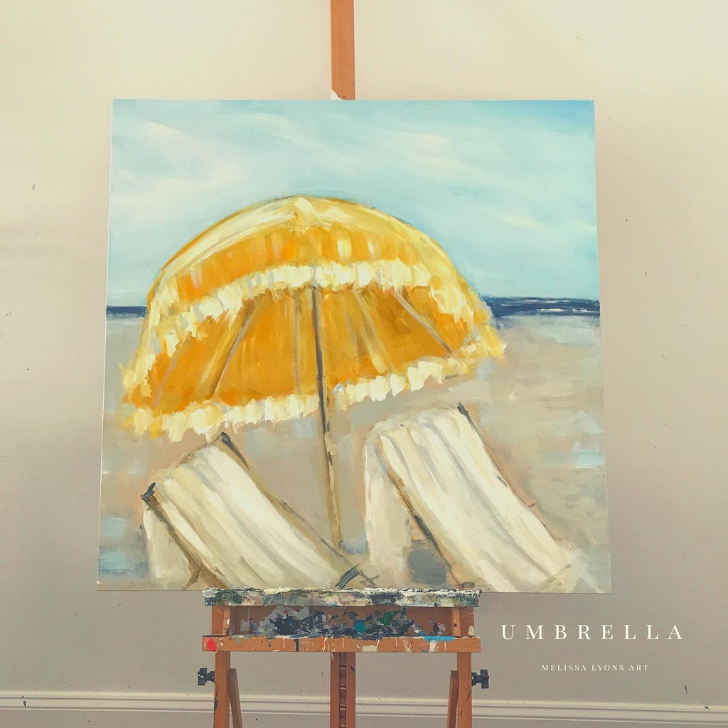 Yellow umbrella