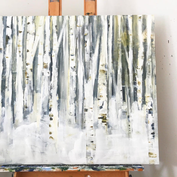 Birch trees