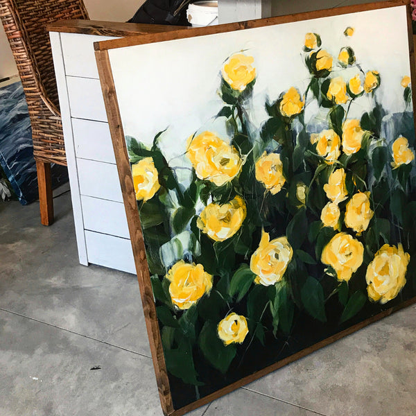 yellow roses