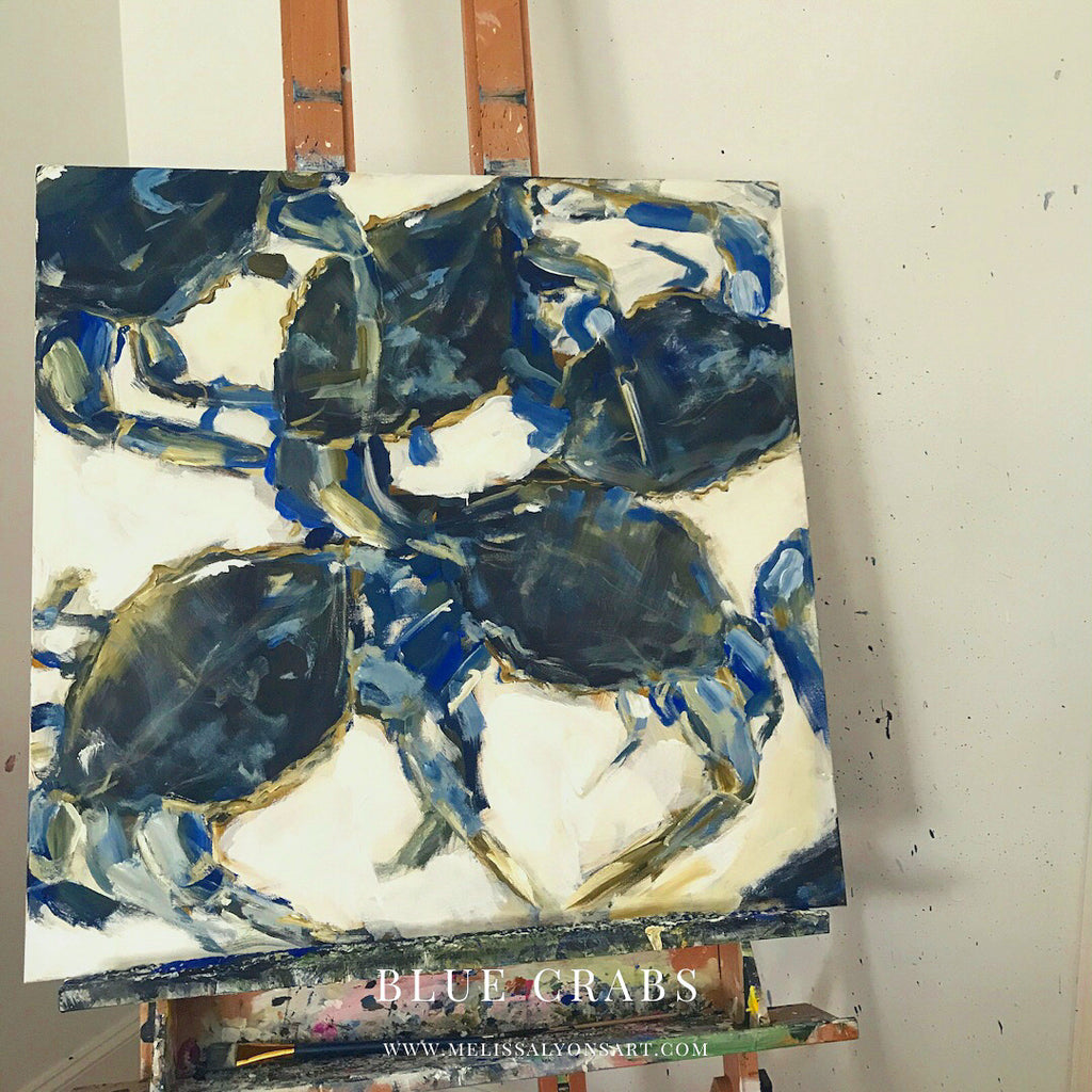 Blue crabs
