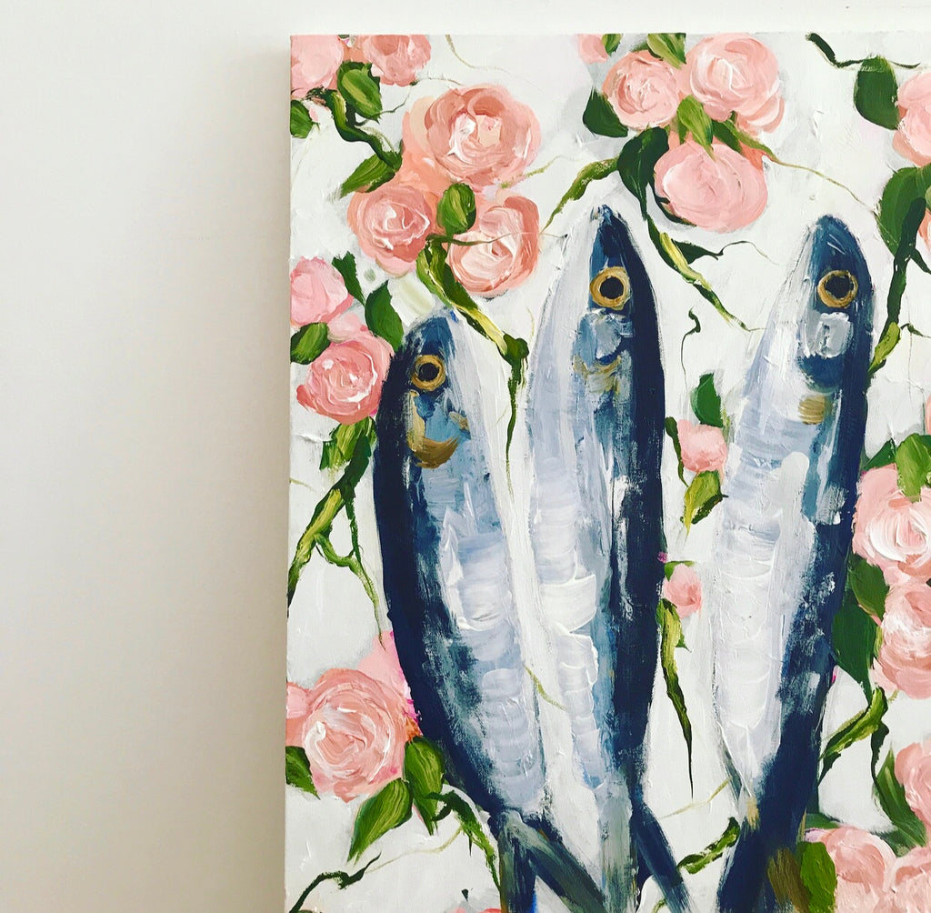 Fish and flowers