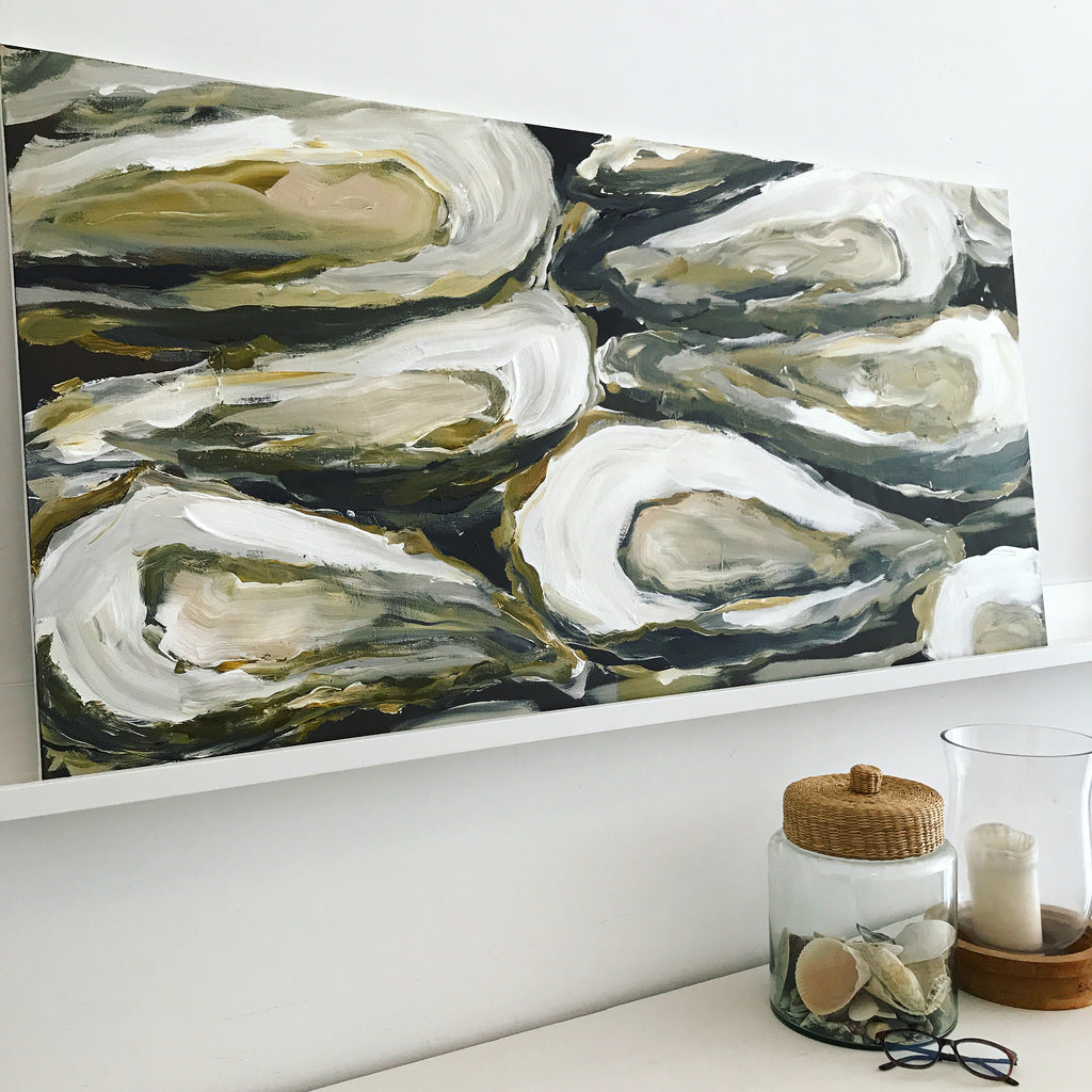 Abstract oysters