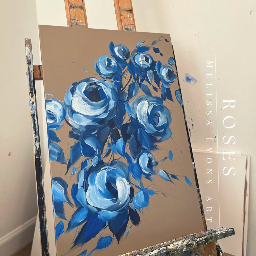 Blue roses