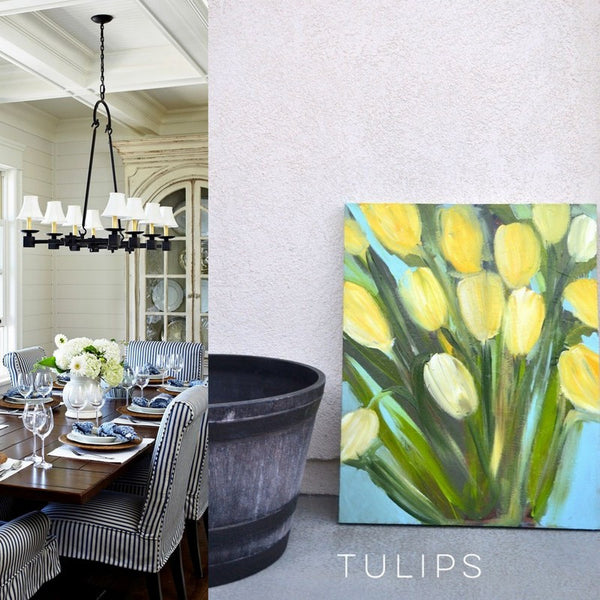 yellow tulips