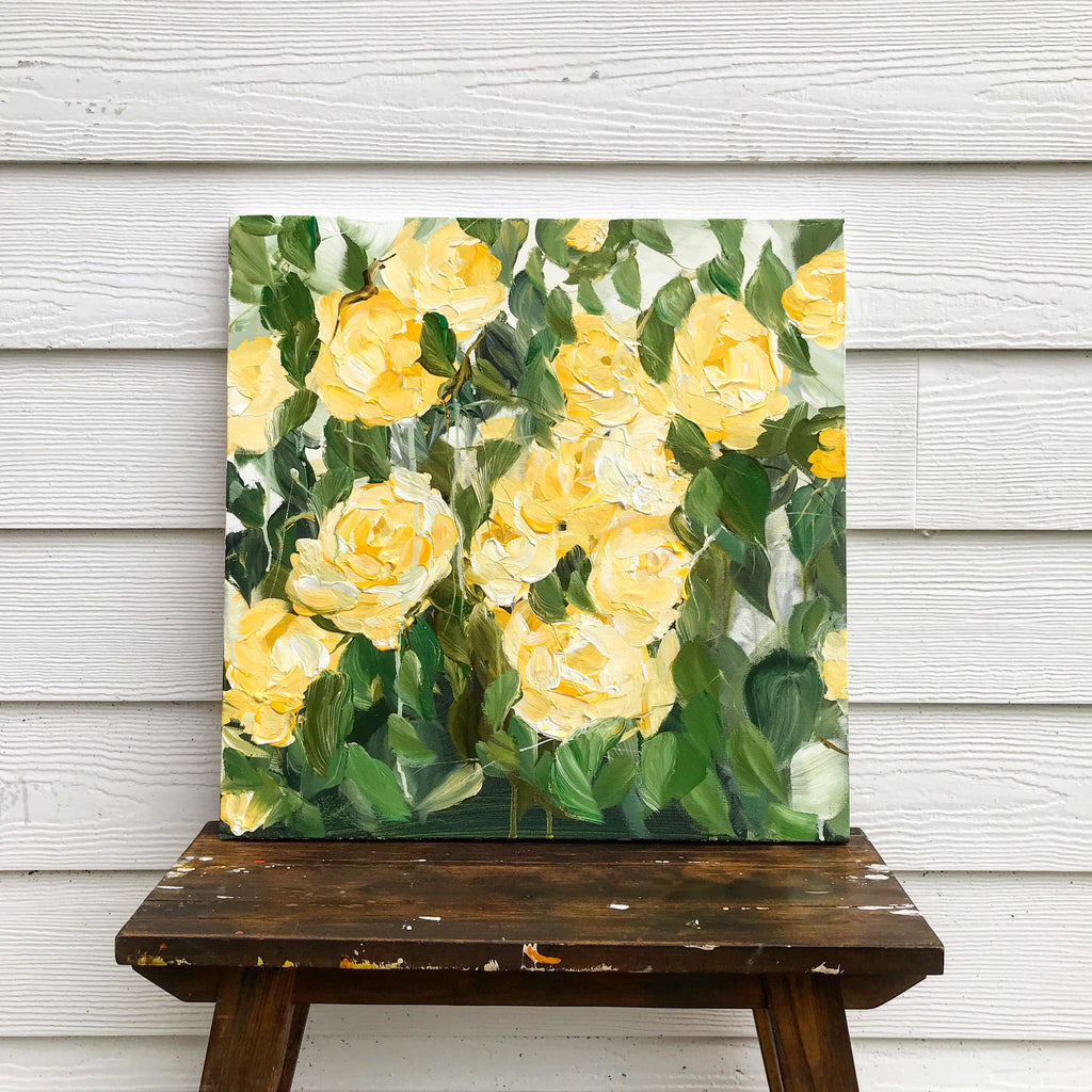 yellow roses