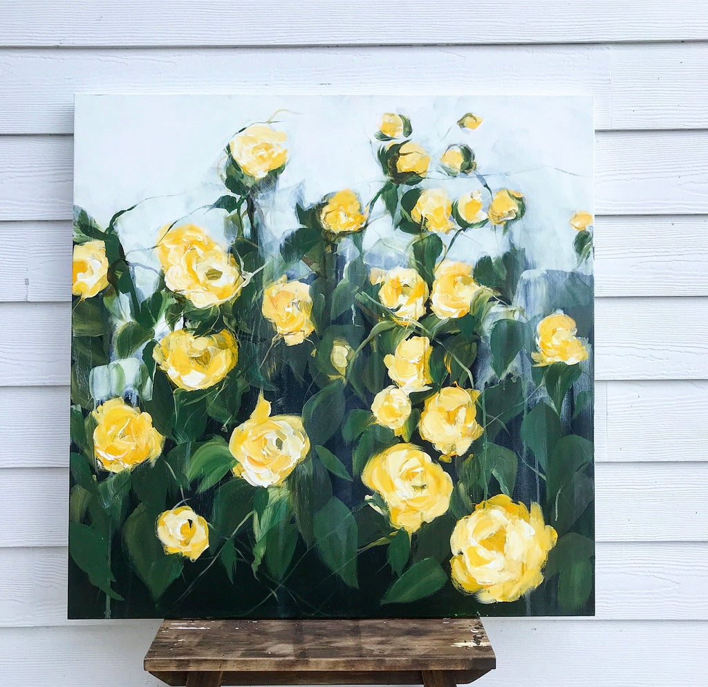 yellow roses