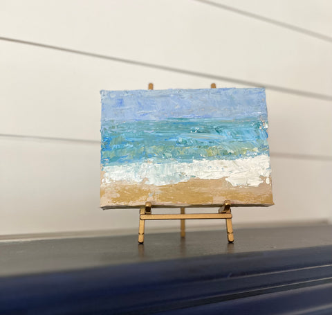 textured abstract seascape
