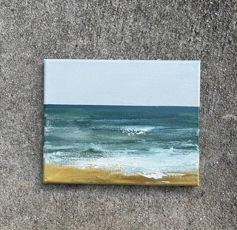 warm blue seascape 2