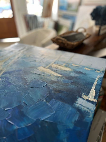 textured boats