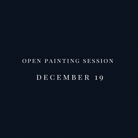 open painting session DEC 19
