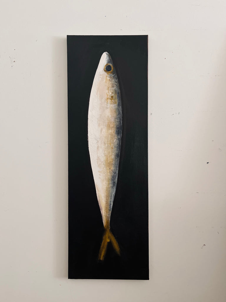 Fish on brown