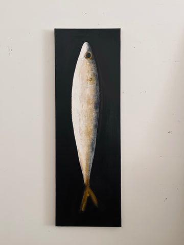 Fish on brown