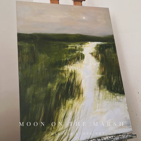 Moonlight on the marsh