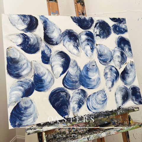 Blue oysters