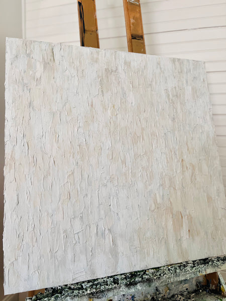 The texture of the seashells