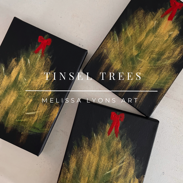 Tiny tinsel tree 2