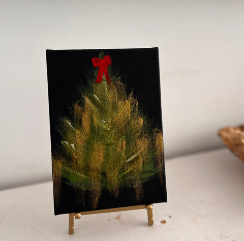 Tiny tinsel tree 2