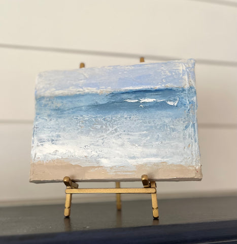 textured abstract seascape
