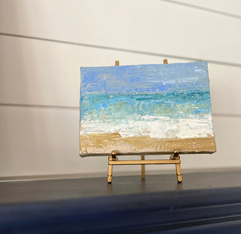textured abstract seascape