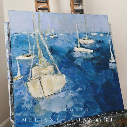 textured boats