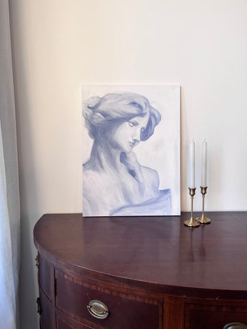 statue painting