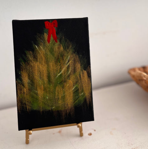 Tiny tinsel tree 3