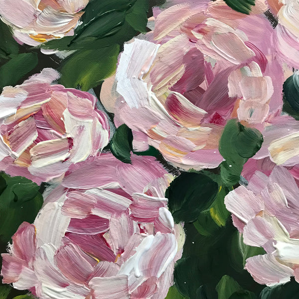 Brushstroke roses