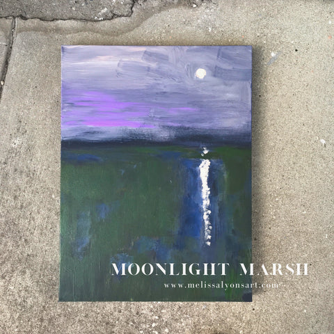 Moonlight marsh