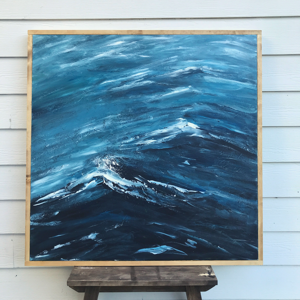 blue water