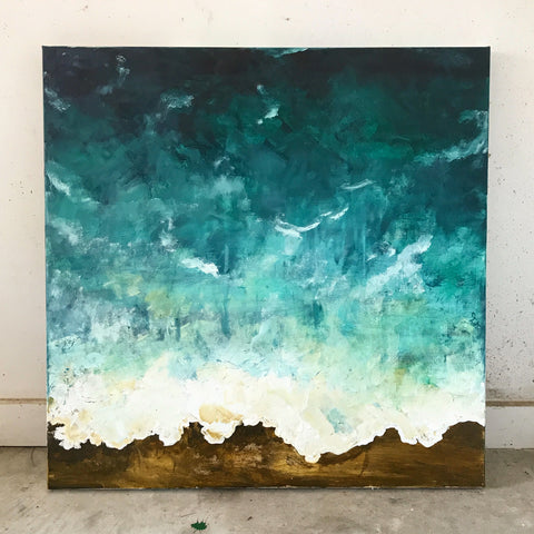 abstract shoreline
