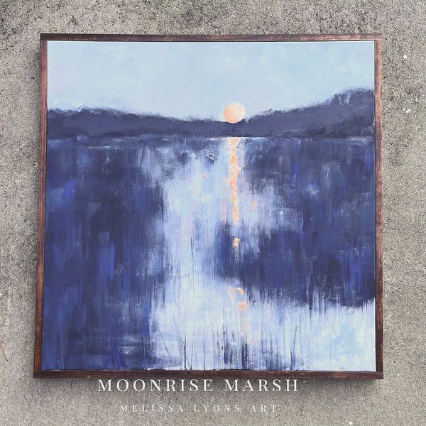Moonrise Marsh