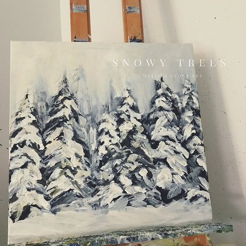 Snowy trees