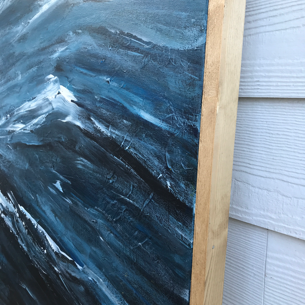 blue water