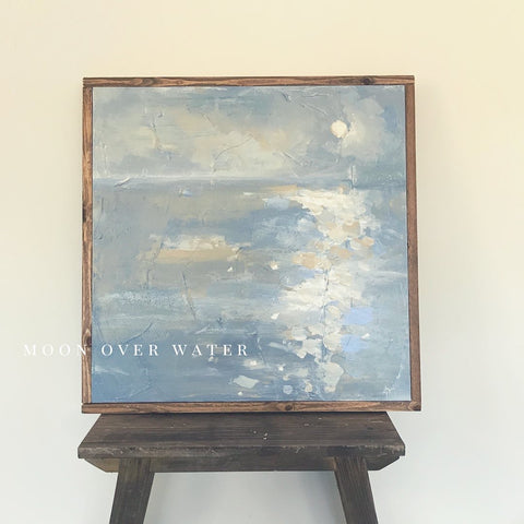 moon over water