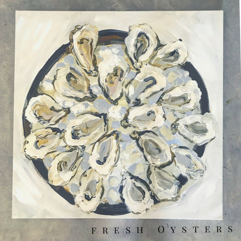 Fresh oysters
