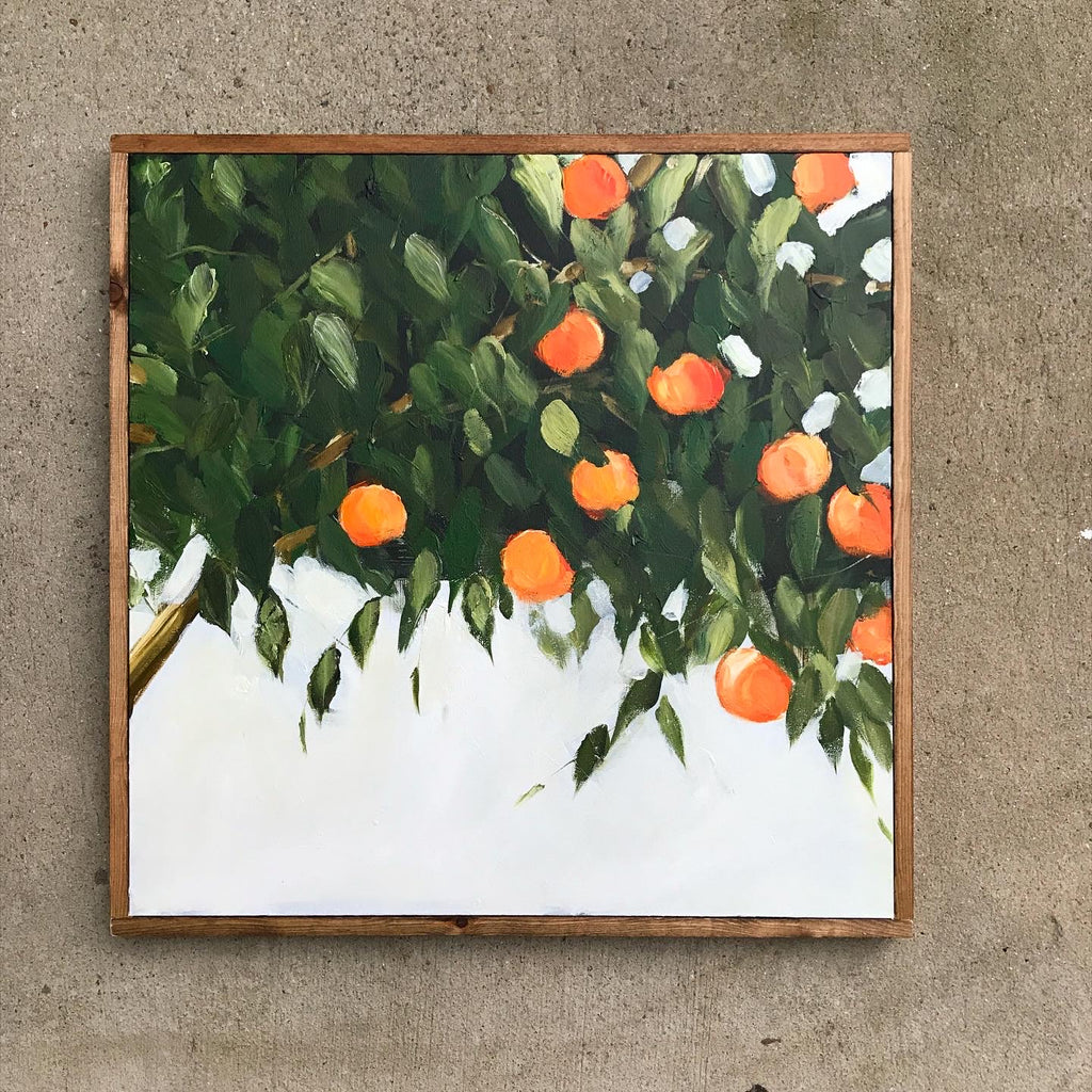 orange tree RESERVED FOR CLIENT