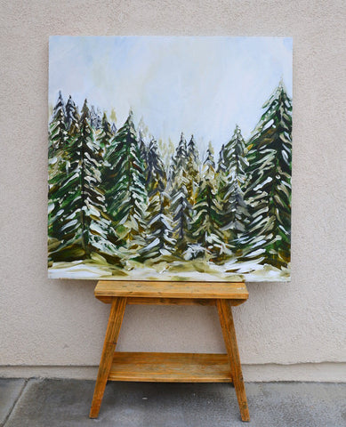 winter pines