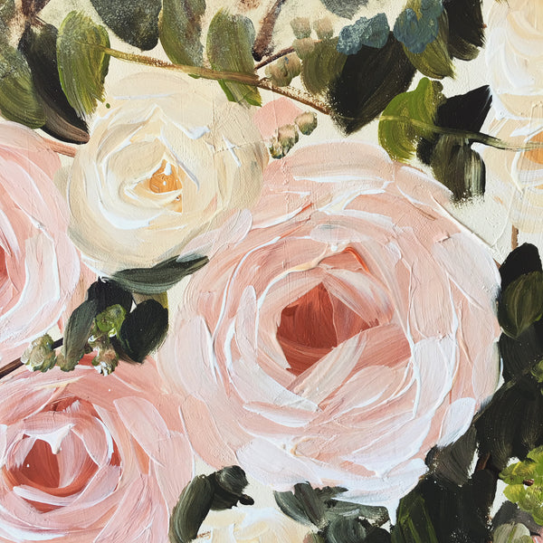 Vintage Style light Rose