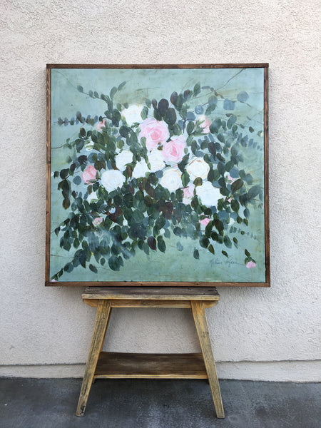 Vintage style Rose blue