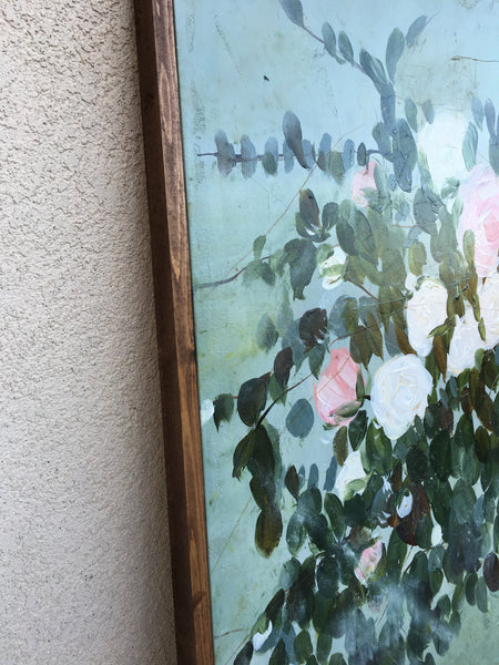 Vintage style Rose blue