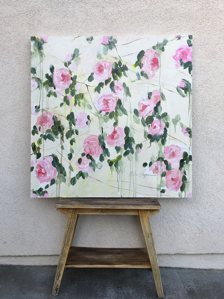 Rose Pattern shabby chic floral