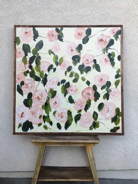 soft rose pattern