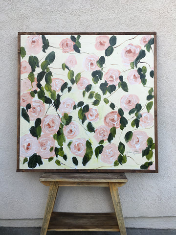 soft rose pattern