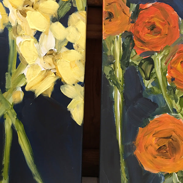 orange Ranunculus